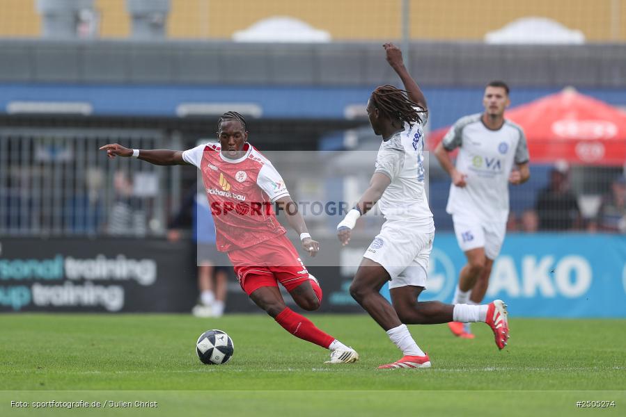 sport, action, Regionalliga Südwest, Mairec Arena, KSV Hessen Kassel, KSV, Fussball, FCB, FC Bayern Alzenau, Alzenau, 5. Spieltag, 30.08.2025 - Bild-ID: 2505274