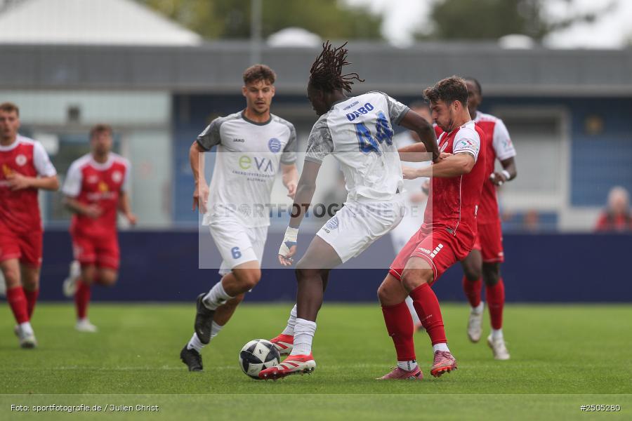 sport, action, Regionalliga Südwest, Mairec Arena, KSV Hessen Kassel, KSV, Fussball, FCB, FC Bayern Alzenau, Alzenau, 5. Spieltag, 30.08.2025 - Bild-ID: 2505280