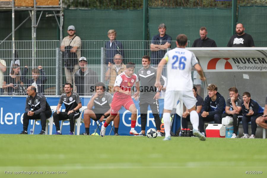 sport, action, Regionalliga Südwest, Mairec Arena, KSV Hessen Kassel, KSV, Fussball, FCB, FC Bayern Alzenau, Alzenau, 5. Spieltag, 30.08.2025 - Bild-ID: 2505289