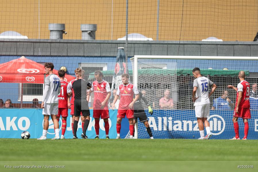 sport, action, Regionalliga Südwest, Mairec Arena, KSV Hessen Kassel, KSV, Fussball, FCB, FC Bayern Alzenau, Alzenau, 5. Spieltag, 30.08.2025 - Bild-ID: 2505318