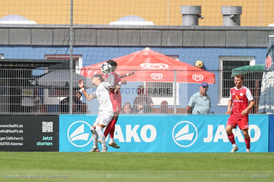 sport, action, Regionalliga Südwest, Mairec Arena, KSV Hessen Kassel, KSV, Fussball, FCB, FC Bayern Alzenau, Alzenau, 5. Spieltag, 30.08.2025 - Bild-ID: 2505322