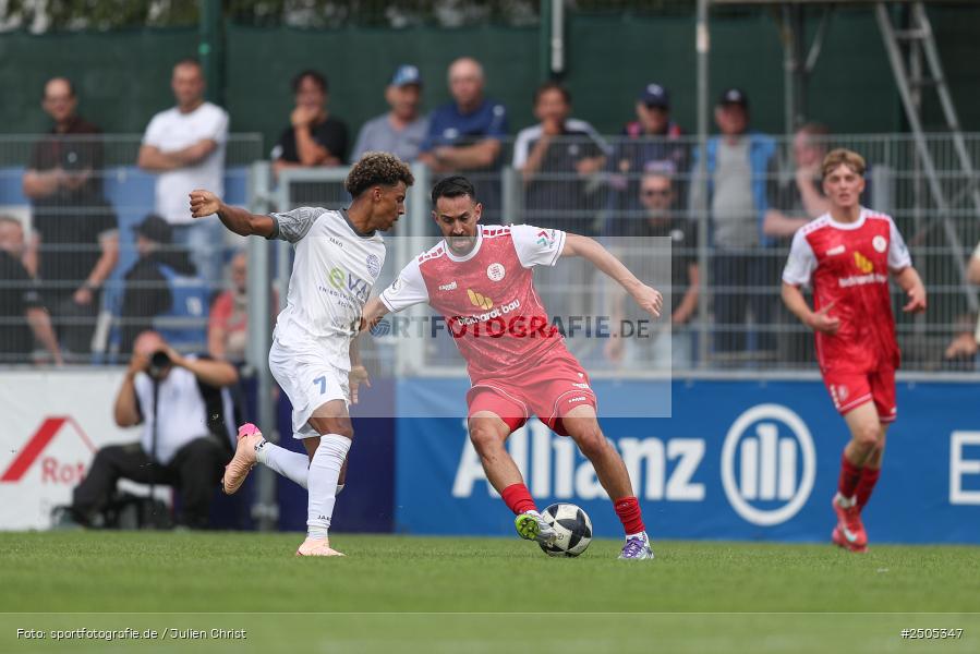 sport, action, Regionalliga Südwest, Mairec Arena, KSV Hessen Kassel, KSV, Fussball, FCB, FC Bayern Alzenau, Alzenau, 5. Spieltag, 30.08.2025 - Bild-ID: 2505347