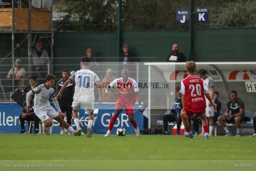 sport, action, Regionalliga Südwest, Mairec Arena, KSV Hessen Kassel, KSV, Fussball, FCB, FC Bayern Alzenau, Alzenau, 5. Spieltag, 30.08.2025 - Bild-ID: 2505478