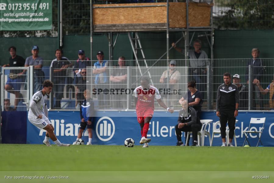 sport, action, Regionalliga Südwest, Mairec Arena, KSV Hessen Kassel, KSV, Fussball, FCB, FC Bayern Alzenau, Alzenau, 5. Spieltag, 30.08.2025 - Bild-ID: 2505481