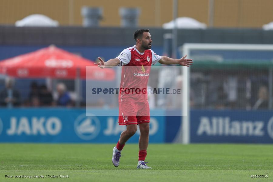 sport, action, Regionalliga Südwest, Mairec Arena, KSV Hessen Kassel, KSV, Fussball, FCB, FC Bayern Alzenau, Alzenau, 5. Spieltag, 30.08.2025 - Bild-ID: 2505509