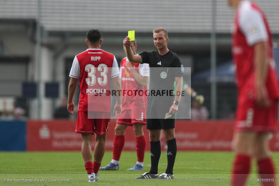 sport, action, Regionalliga Südwest, Mairec Arena, KSV Hessen Kassel, KSV, Fussball, FCB, FC Bayern Alzenau, Alzenau, 5. Spieltag, 30.08.2025 - Bild-ID: 2505513