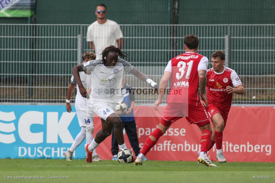 sport, action, Regionalliga Südwest, Mairec Arena, KSV Hessen Kassel, KSV, Fussball, FCB, FC Bayern Alzenau, Alzenau, 5. Spieltag, 30.08.2025 - Bild-ID: 2505532