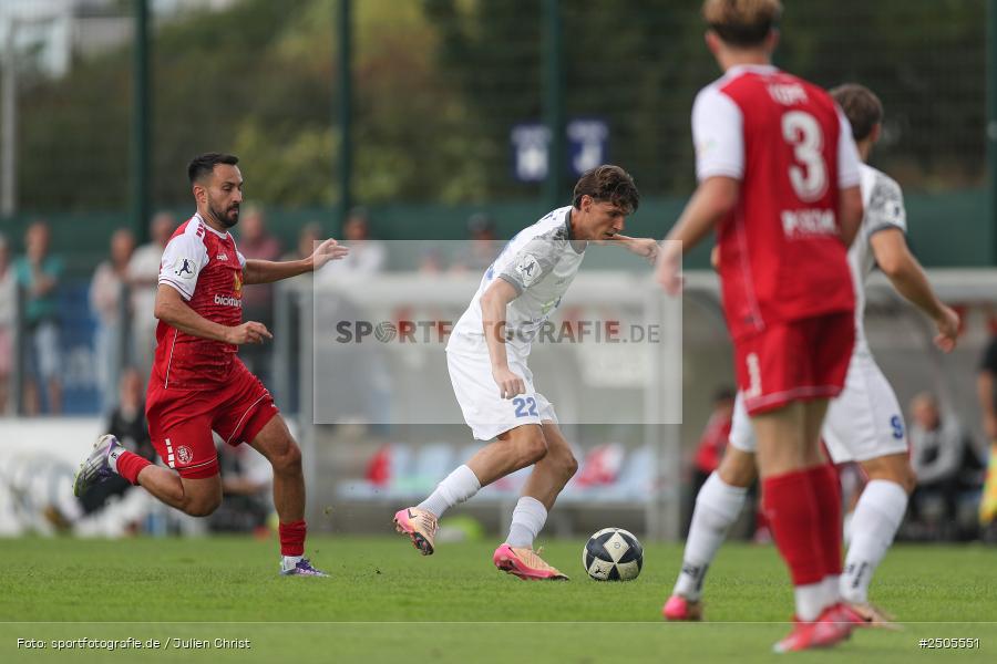 sport, action, Regionalliga Südwest, Mairec Arena, KSV Hessen Kassel, KSV, Fussball, FCB, FC Bayern Alzenau, Alzenau, 5. Spieltag, 30.08.2025 - Bild-ID: 2505551
