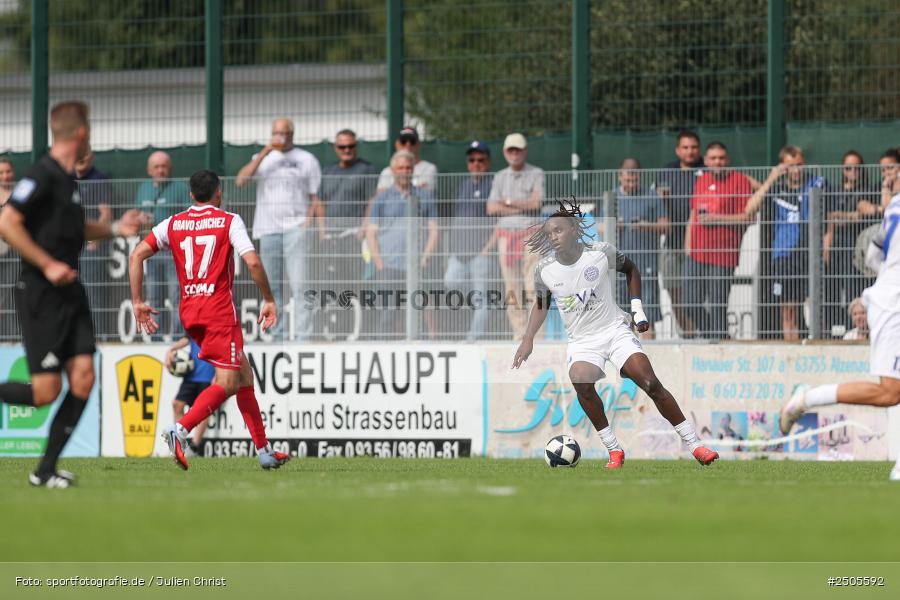 sport, action, Regionalliga Südwest, Mairec Arena, KSV Hessen Kassel, KSV, Fussball, FCB, FC Bayern Alzenau, Alzenau, 5. Spieltag, 30.08.2025 - Bild-ID: 2505592