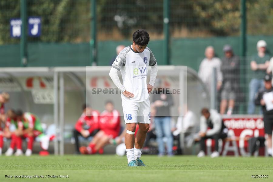 sport, action, Regionalliga Südwest, Mairec Arena, KSV Hessen Kassel, KSV, Fussball, FCB, FC Bayern Alzenau, Alzenau, 5. Spieltag, 30.08.2025 - Bild-ID: 2505597