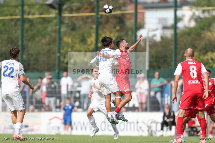 sport, action, Regionalliga Südwest, Mairec Arena, KSV Hessen Kassel, KSV, Fussball, FCB, FC Bayern Alzenau, Alzenau, 5. Spieltag, 30.08.2025 - Bild-ID: 2505603
