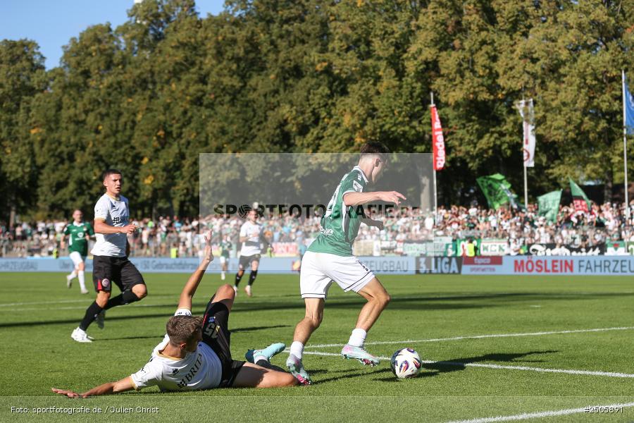 sport, action, Schweinfurt, Sachs-Stadion, SVW, SV Wehen Wiesbaden, Fussball, FCS, DFB, 4. Spieltag, 31.08.2025, 3. Liga, 1. FC Schweinfurt 1905 - Bild-ID: 2505891