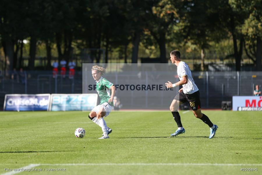 sport, action, Schweinfurt, Sachs-Stadion, SVW, SV Wehen Wiesbaden, Fussball, FCS, DFB, 4. Spieltag, 31.08.2025, 3. Liga, 1. FC Schweinfurt 1905 - Bild-ID: 2505895