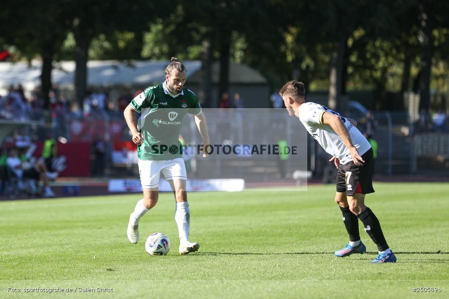 sport, action, Schweinfurt, Sachs-Stadion, SVW, SV Wehen Wiesbaden, Fussball, FCS, DFB, 4. Spieltag, 31.08.2025, 3. Liga, 1. FC Schweinfurt 1905 - Bild-ID: 2505896