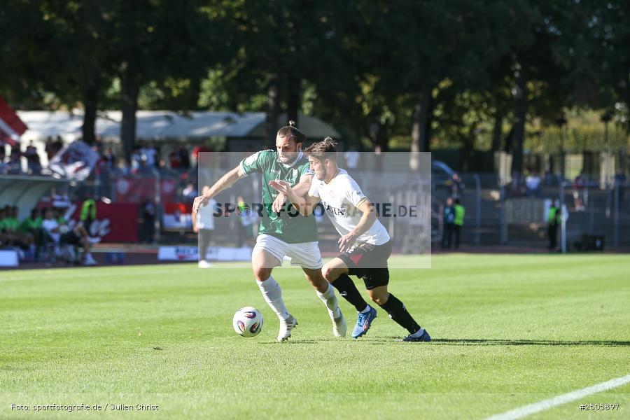 sport, action, Schweinfurt, Sachs-Stadion, SVW, SV Wehen Wiesbaden, Fussball, FCS, DFB, 4. Spieltag, 31.08.2025, 3. Liga, 1. FC Schweinfurt 1905 - Bild-ID: 2505897