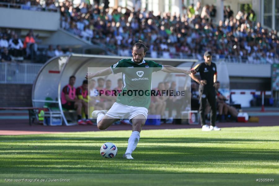 sport, action, Schweinfurt, Sachs-Stadion, SVW, SV Wehen Wiesbaden, Fussball, FCS, DFB, 4. Spieltag, 31.08.2025, 3. Liga, 1. FC Schweinfurt 1905 - Bild-ID: 2505899