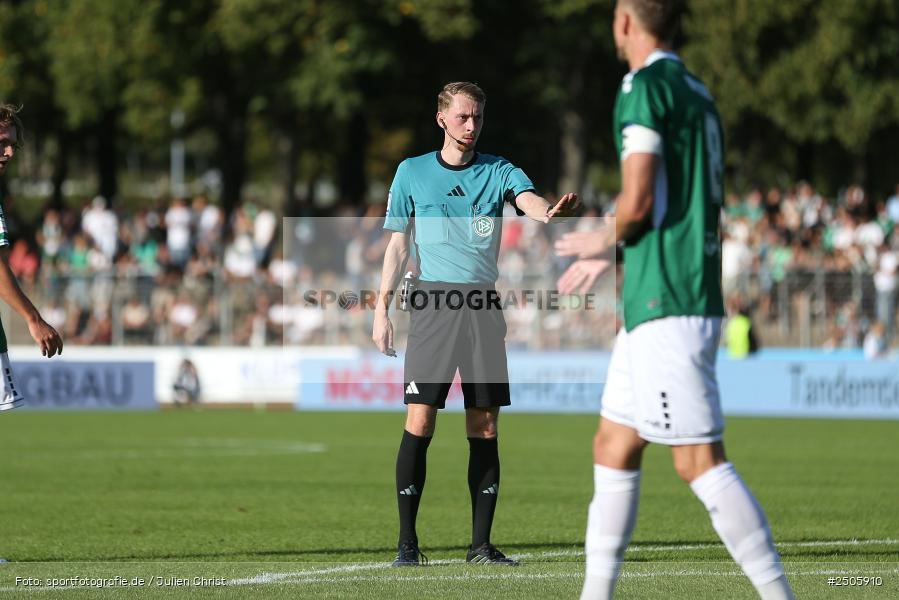 sport, action, Schweinfurt, Sachs-Stadion, SVW, SV Wehen Wiesbaden, Fussball, FCS, DFB, 4. Spieltag, 31.08.2025, 3. Liga, 1. FC Schweinfurt 1905 - Bild-ID: 2505910