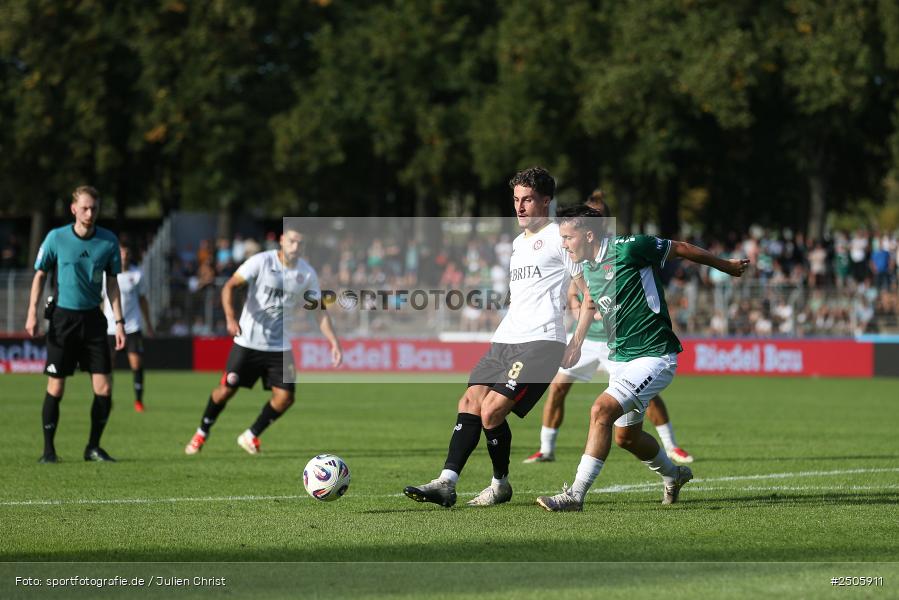 sport, action, Schweinfurt, Sachs-Stadion, SVW, SV Wehen Wiesbaden, Fussball, FCS, DFB, 4. Spieltag, 31.08.2025, 3. Liga, 1. FC Schweinfurt 1905 - Bild-ID: 2505911