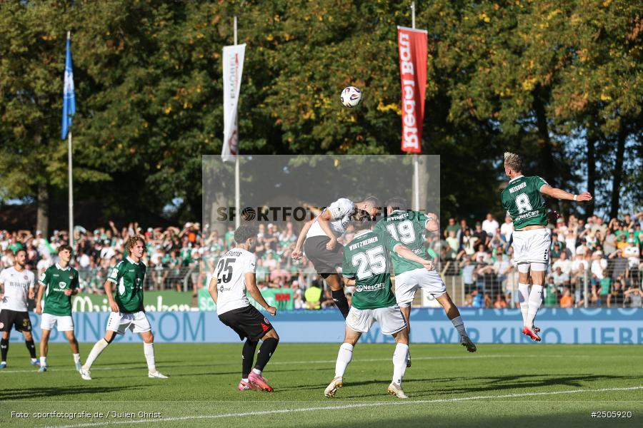 sport, action, Schweinfurt, Sachs-Stadion, SVW, SV Wehen Wiesbaden, Fussball, FCS, DFB, 4. Spieltag, 31.08.2025, 3. Liga, 1. FC Schweinfurt 1905 - Bild-ID: 2505920