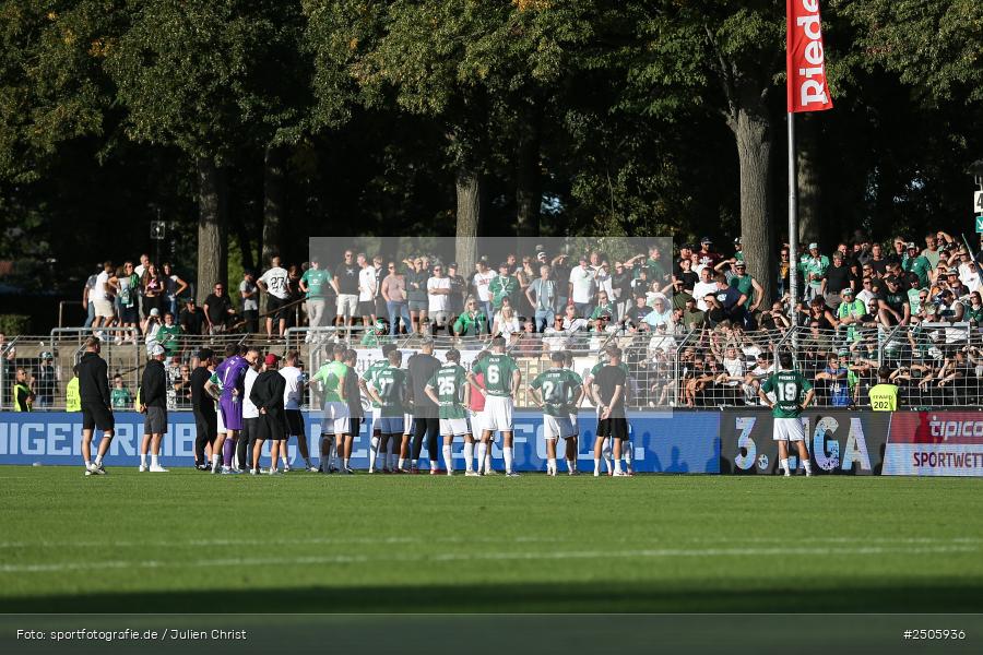 sport, action, Schweinfurt, Sachs-Stadion, SVW, SV Wehen Wiesbaden, Fussball, FCS, DFB, 4. Spieltag, 31.08.2025, 3. Liga, 1. FC Schweinfurt 1905 - Bild-ID: 2505936