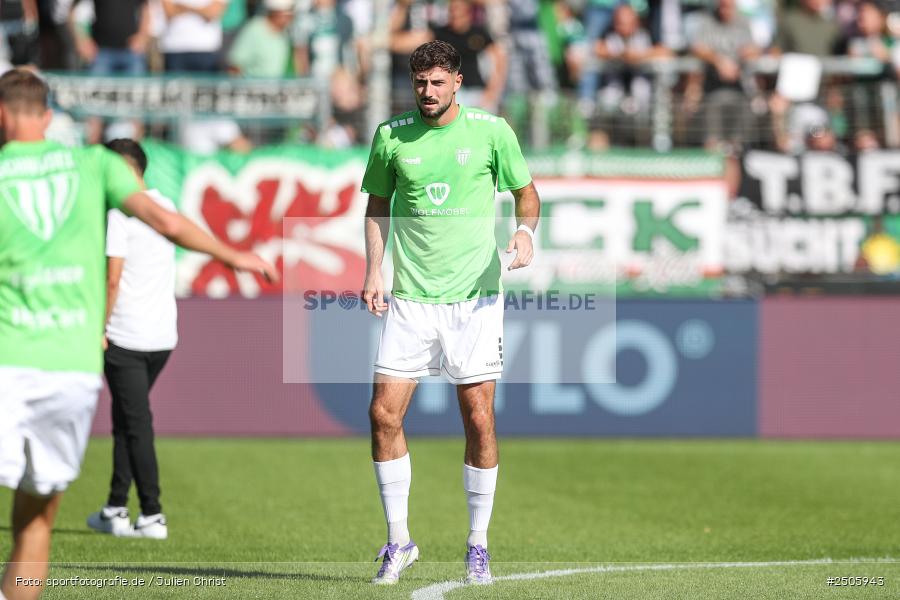 sport, action, Schweinfurt, Sachs-Stadion, SVW, SV Wehen Wiesbaden, Fussball, FCS, DFB, 4. Spieltag, 31.08.2025, 3. Liga, 1. FC Schweinfurt 1905 - Bild-ID: 2505943