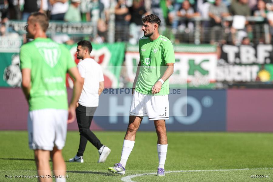 sport, action, Schweinfurt, Sachs-Stadion, SVW, SV Wehen Wiesbaden, Fussball, FCS, DFB, 4. Spieltag, 31.08.2025, 3. Liga, 1. FC Schweinfurt 1905 - Bild-ID: 2505944