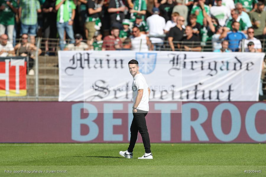 sport, action, Schweinfurt, Sachs-Stadion, SVW, SV Wehen Wiesbaden, Fussball, FCS, DFB, 4. Spieltag, 31.08.2025, 3. Liga, 1. FC Schweinfurt 1905 - Bild-ID: 2505945