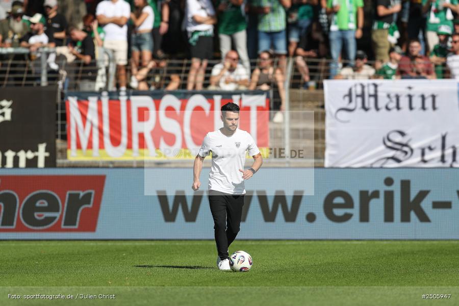 sport, action, Schweinfurt, Sachs-Stadion, SVW, SV Wehen Wiesbaden, Fussball, FCS, DFB, 4. Spieltag, 31.08.2025, 3. Liga, 1. FC Schweinfurt 1905 - Bild-ID: 2505947
