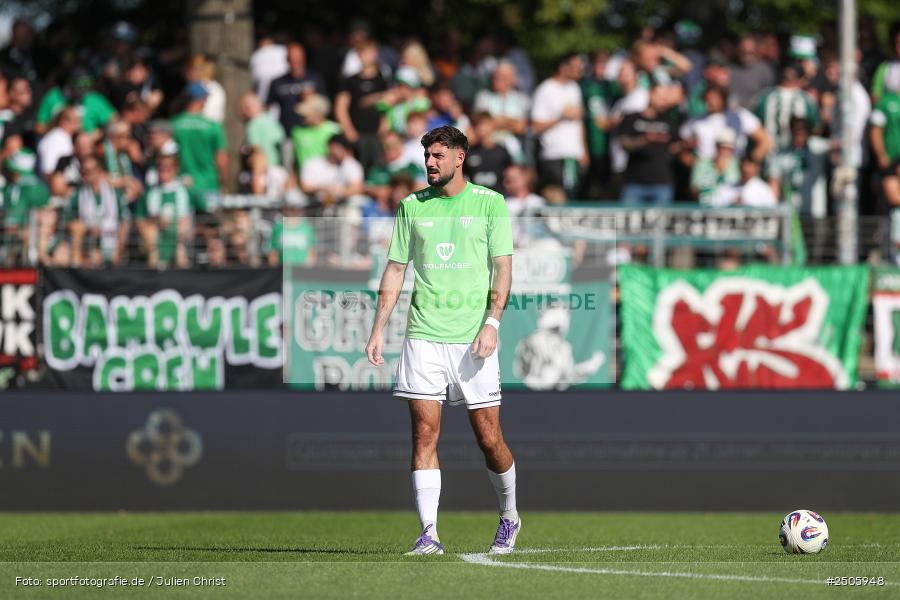 sport, action, Schweinfurt, Sachs-Stadion, SVW, SV Wehen Wiesbaden, Fussball, FCS, DFB, 4. Spieltag, 31.08.2025, 3. Liga, 1. FC Schweinfurt 1905 - Bild-ID: 2505948