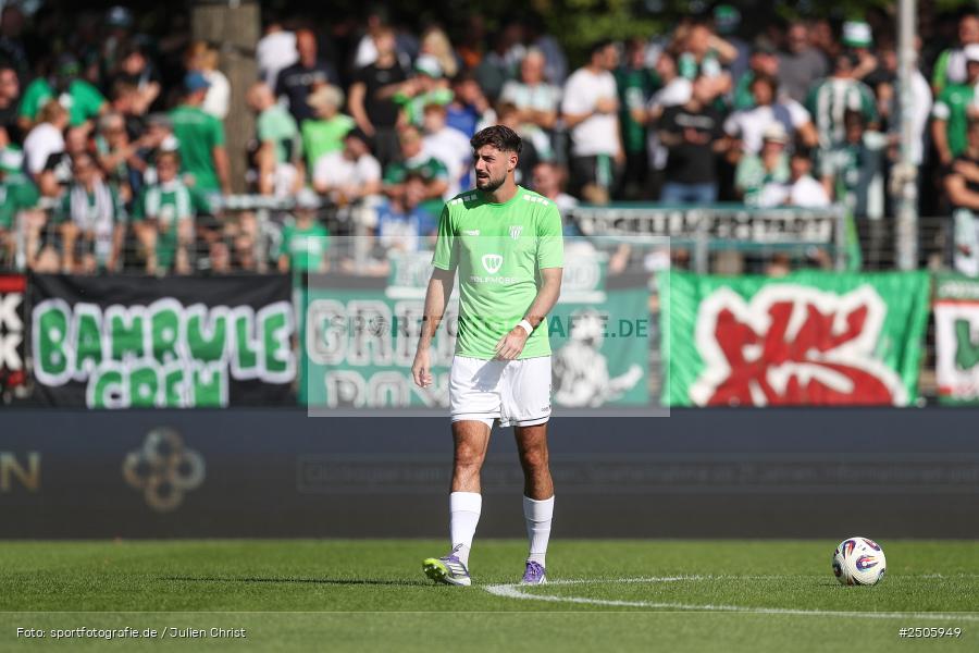 sport, action, Schweinfurt, Sachs-Stadion, SVW, SV Wehen Wiesbaden, Fussball, FCS, DFB, 4. Spieltag, 31.08.2025, 3. Liga, 1. FC Schweinfurt 1905 - Bild-ID: 2505949