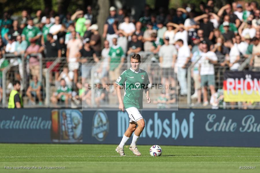 sport, action, Schweinfurt, Sachs-Stadion, SVW, SV Wehen Wiesbaden, Fussball, FCS, DFB, 4. Spieltag, 31.08.2025, 3. Liga, 1. FC Schweinfurt 1905 - Bild-ID: 2505967