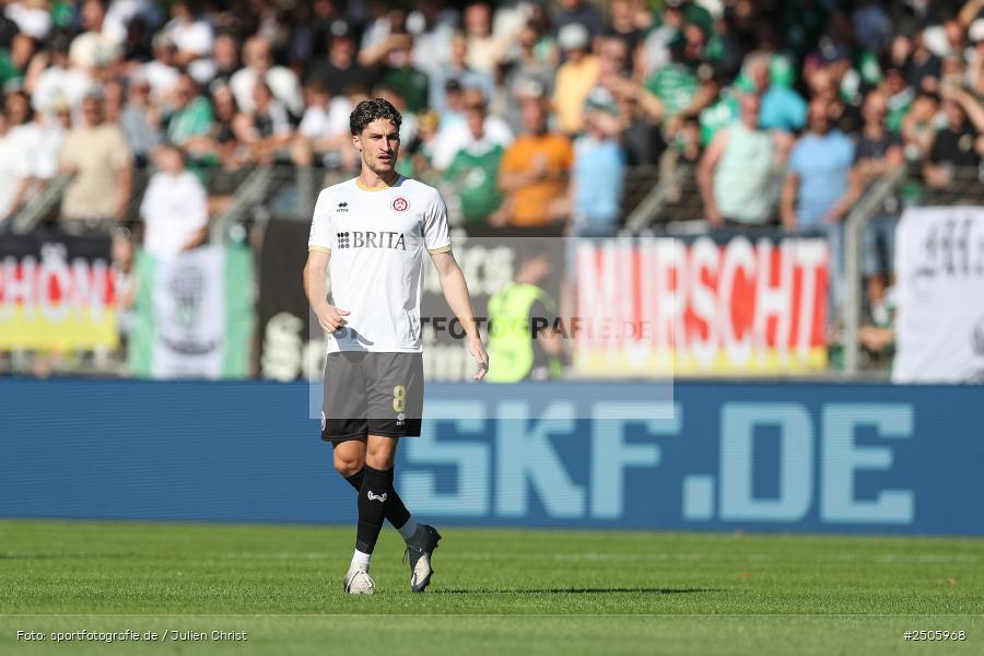 sport, action, Schweinfurt, Sachs-Stadion, SVW, SV Wehen Wiesbaden, Fussball, FCS, DFB, 4. Spieltag, 31.08.2025, 3. Liga, 1. FC Schweinfurt 1905 - Bild-ID: 2505968