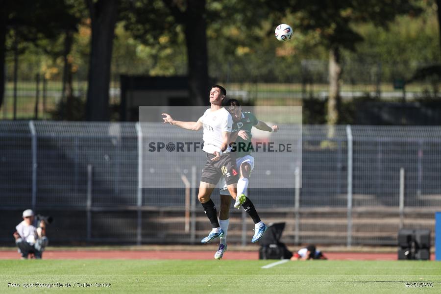 sport, action, Schweinfurt, Sachs-Stadion, SVW, SV Wehen Wiesbaden, Fussball, FCS, DFB, 4. Spieltag, 31.08.2025, 3. Liga, 1. FC Schweinfurt 1905 - Bild-ID: 2505970