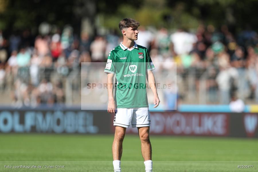 sport, action, Schweinfurt, Sachs-Stadion, SVW, SV Wehen Wiesbaden, Fussball, FCS, DFB, 4. Spieltag, 31.08.2025, 3. Liga, 1. FC Schweinfurt 1905 - Bild-ID: 2505977