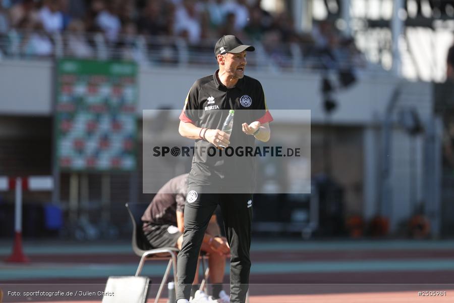 sport, action, Schweinfurt, Sachs-Stadion, SVW, SV Wehen Wiesbaden, Fussball, FCS, DFB, 4. Spieltag, 31.08.2025, 3. Liga, 1. FC Schweinfurt 1905 - Bild-ID: 2505981
