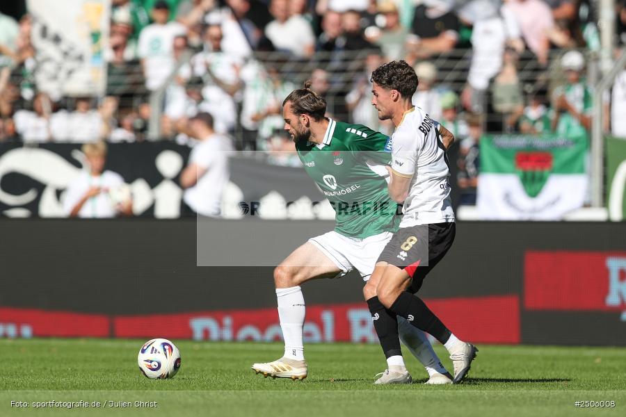 sport, action, Schweinfurt, Sachs-Stadion, SVW, SV Wehen Wiesbaden, Fussball, FCS, DFB, 4. Spieltag, 31.08.2025, 3. Liga, 1. FC Schweinfurt 1905 - Bild-ID: 2506008