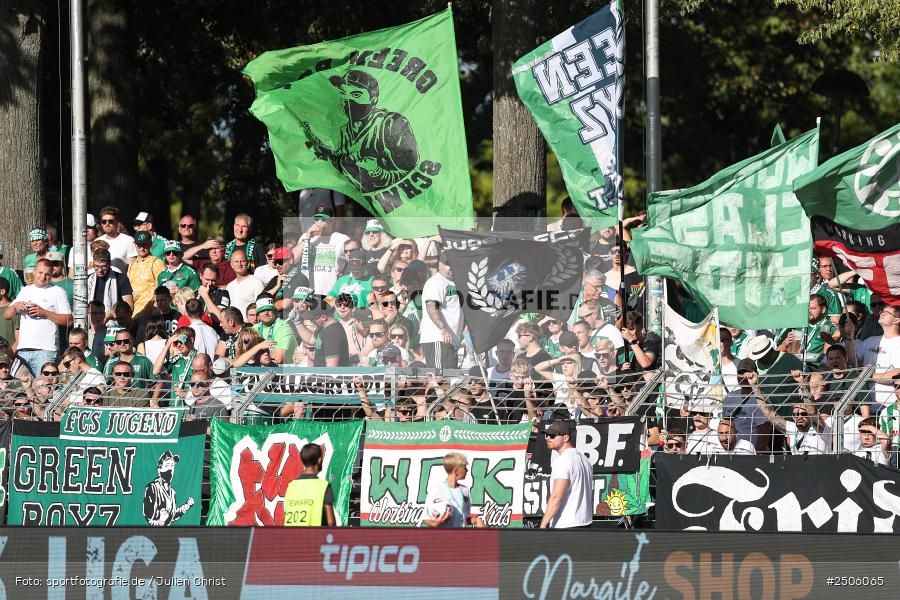 sport, action, Schweinfurt, Sachs-Stadion, SVW, SV Wehen Wiesbaden, Fussball, FCS, DFB, 4. Spieltag, 31.08.2025, 3. Liga, 1. FC Schweinfurt 1905 - Bild-ID: 2506065