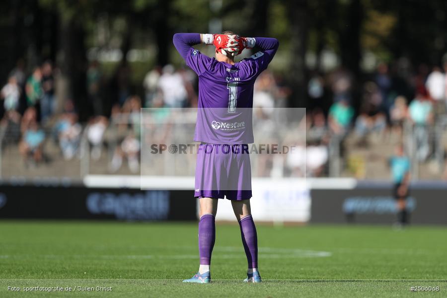 sport, action, Schweinfurt, Sachs-Stadion, SVW, SV Wehen Wiesbaden, Fussball, FCS, DFB, 4. Spieltag, 31.08.2025, 3. Liga, 1. FC Schweinfurt 1905 - Bild-ID: 2506068