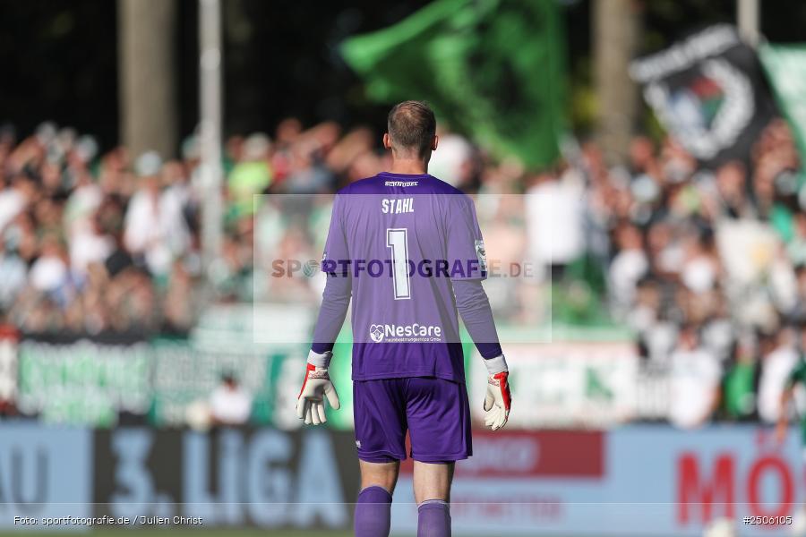 sport, action, Schweinfurt, Sachs-Stadion, SVW, SV Wehen Wiesbaden, Fussball, FCS, DFB, 4. Spieltag, 31.08.2025, 3. Liga, 1. FC Schweinfurt 1905 - Bild-ID: 2506105