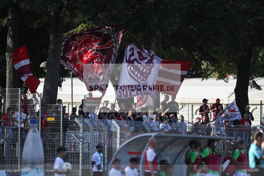 sport, action, Schweinfurt, Sachs-Stadion, SVW, SV Wehen Wiesbaden, Fussball, FCS, DFB, 4. Spieltag, 31.08.2025, 3. Liga, 1. FC Schweinfurt 1905 - Bild-ID: 2506107
