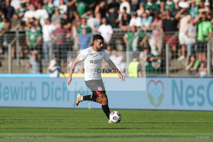 sport, action, Schweinfurt, Sachs-Stadion, SVW, SV Wehen Wiesbaden, Fussball, FCS, DFB, 4. Spieltag, 31.08.2025, 3. Liga, 1. FC Schweinfurt 1905 - Bild-ID: 2506108