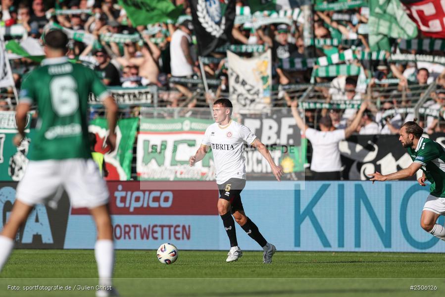 sport, action, Schweinfurt, Sachs-Stadion, SVW, SV Wehen Wiesbaden, Fussball, FCS, DFB, 4. Spieltag, 31.08.2025, 3. Liga, 1. FC Schweinfurt 1905 - Bild-ID: 2506126