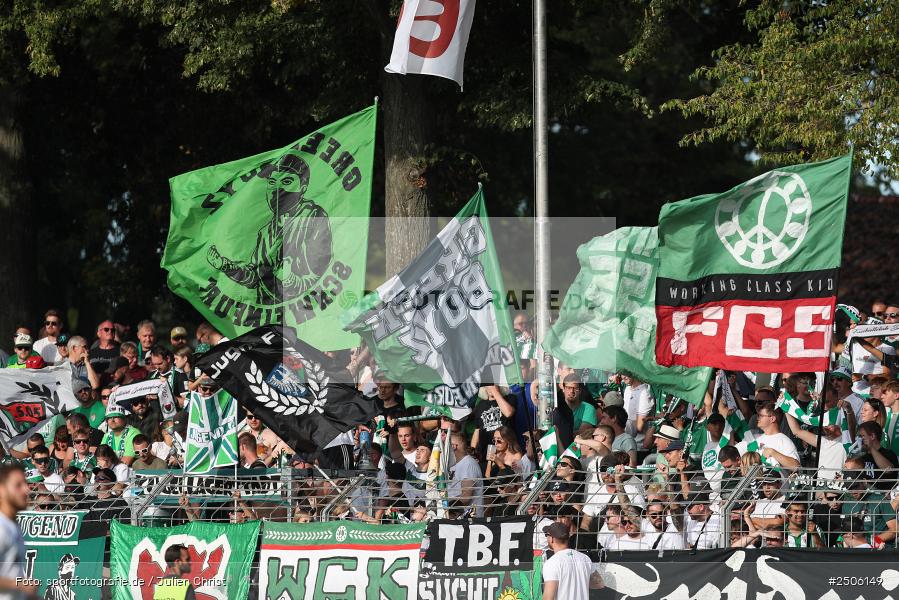 sport, action, Schweinfurt, Sachs-Stadion, SVW, SV Wehen Wiesbaden, Fussball, FCS, DFB, 4. Spieltag, 31.08.2025, 3. Liga, 1. FC Schweinfurt 1905 - Bild-ID: 2506149