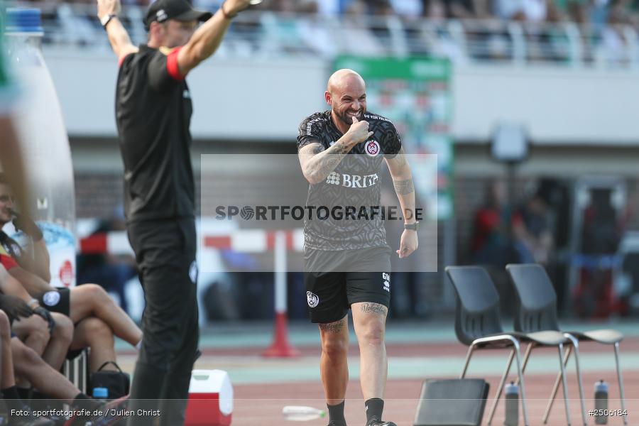 sport, action, Schweinfurt, Sachs-Stadion, SVW, SV Wehen Wiesbaden, Fussball, FCS, DFB, 4. Spieltag, 31.08.2025, 3. Liga, 1. FC Schweinfurt 1905 - Bild-ID: 2506184
