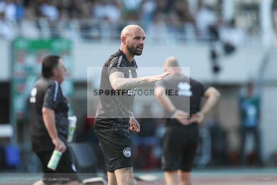 sport, action, Schweinfurt, Sachs-Stadion, SVW, SV Wehen Wiesbaden, Fussball, FCS, DFB, 4. Spieltag, 31.08.2025, 3. Liga, 1. FC Schweinfurt 1905 - Bild-ID: 2506187