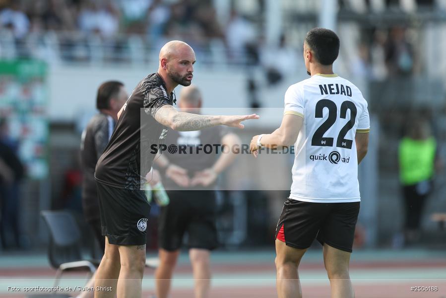 sport, action, Schweinfurt, Sachs-Stadion, SVW, SV Wehen Wiesbaden, Fussball, FCS, DFB, 4. Spieltag, 31.08.2025, 3. Liga, 1. FC Schweinfurt 1905 - Bild-ID: 2506188