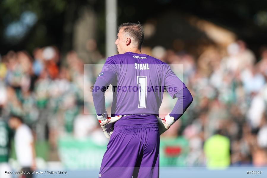 sport, action, Schweinfurt, Sachs-Stadion, SVW, SV Wehen Wiesbaden, Fussball, FCS, DFB, 4. Spieltag, 31.08.2025, 3. Liga, 1. FC Schweinfurt 1905 - Bild-ID: 2506211