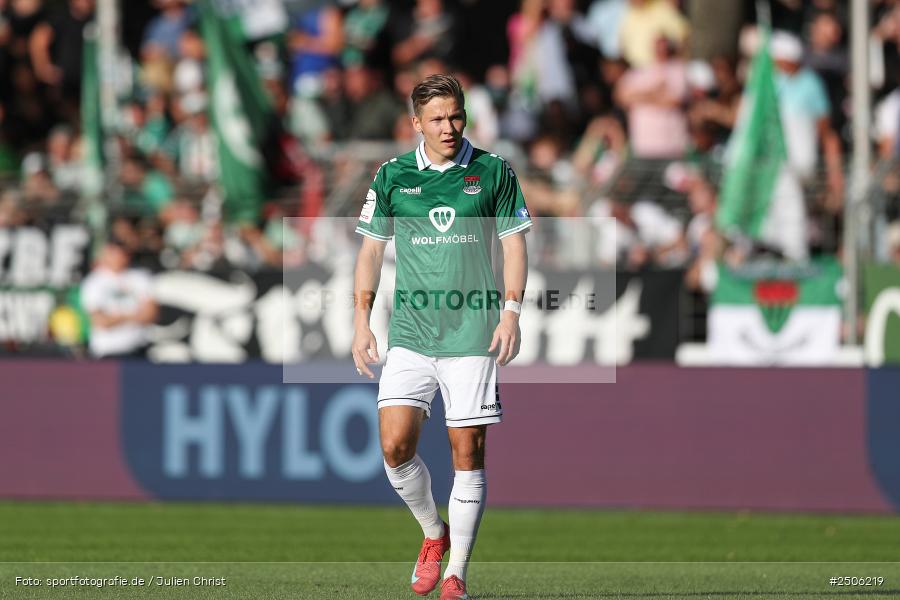 sport, action, Schweinfurt, Sachs-Stadion, SVW, SV Wehen Wiesbaden, Fussball, FCS, DFB, 4. Spieltag, 31.08.2025, 3. Liga, 1. FC Schweinfurt 1905 - Bild-ID: 2506219