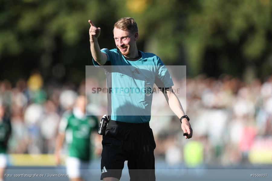 sport, action, Schweinfurt, Sachs-Stadion, SVW, SV Wehen Wiesbaden, Fussball, FCS, DFB, 4. Spieltag, 31.08.2025, 3. Liga, 1. FC Schweinfurt 1905 - Bild-ID: 2506227