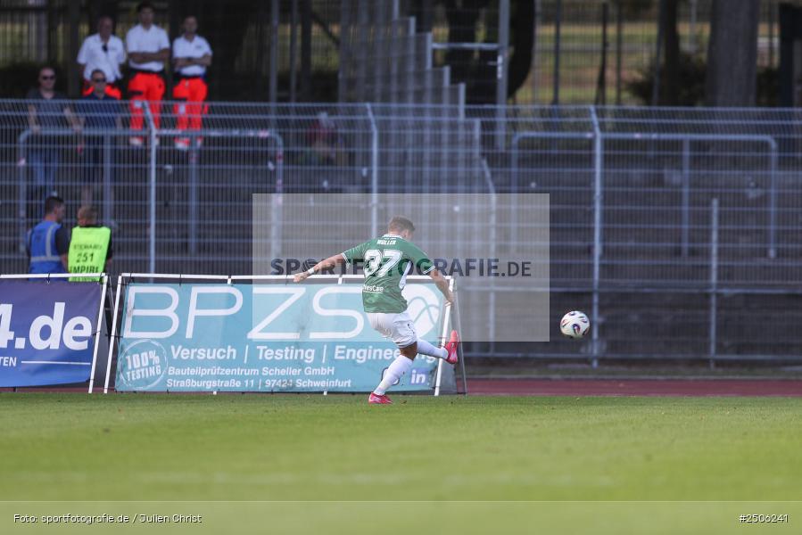 sport, action, Schweinfurt, Sachs-Stadion, SVW, SV Wehen Wiesbaden, Fussball, FCS, DFB, 4. Spieltag, 31.08.2025, 3. Liga, 1. FC Schweinfurt 1905 - Bild-ID: 2506241